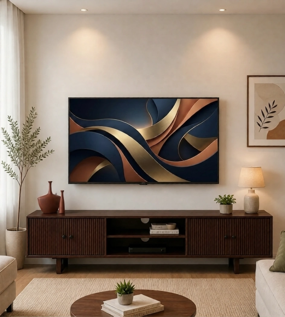 Best wooden tv unit for living room with storage in india online