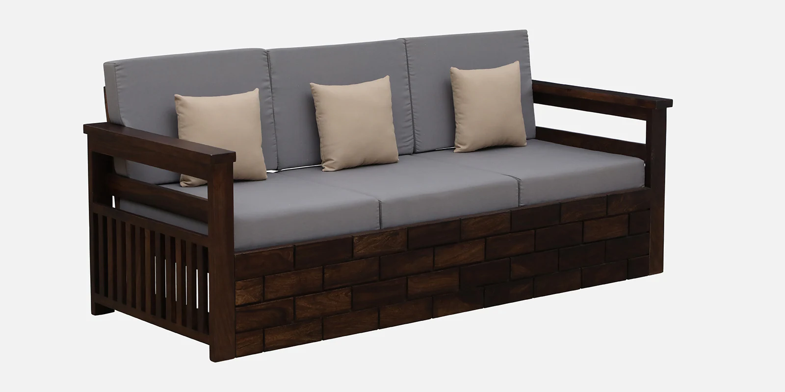 Willow Modern Convertible 3 Seater Sofa Cum Bed